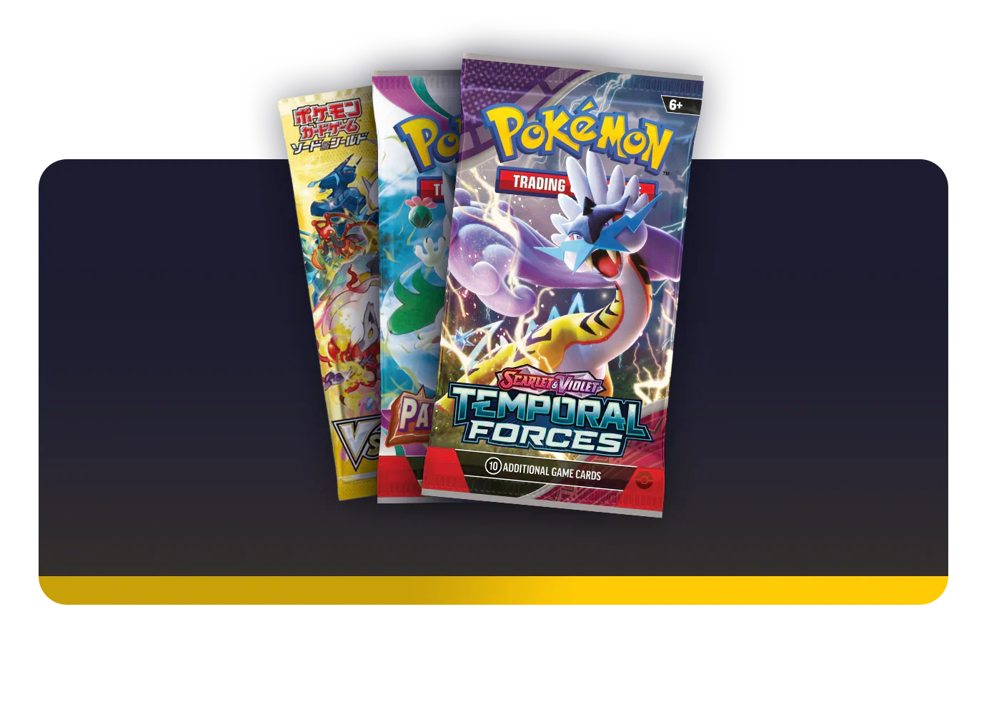 Pokémon Booster Packs: Latest Sets, Singles, Sleeved Packs & High-Pull Rate Cards