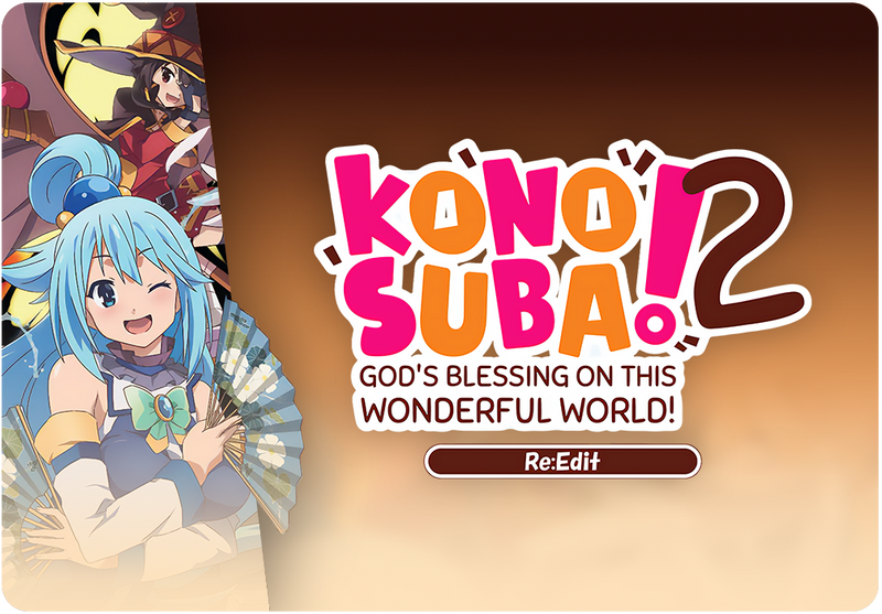 Weiss Schwarz KonoSuba 2 Re:Edit: Sealed Booster Products