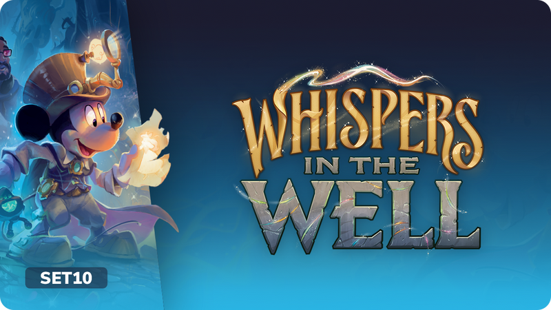 Disney Lorcana Whispers in the Well: Sealed Sets & Packs