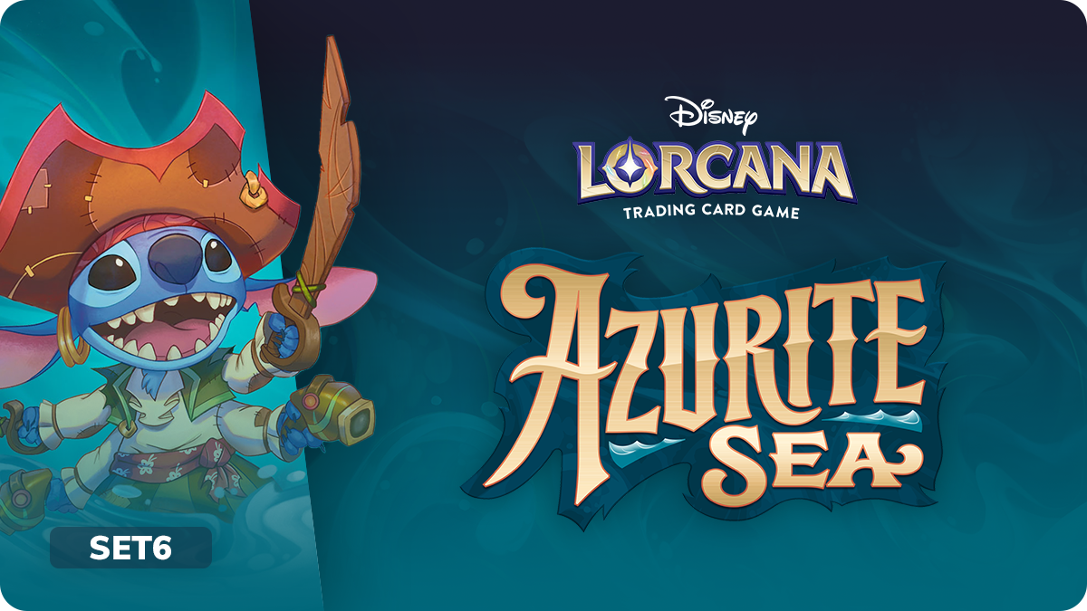 Disney Lorcana Azurite Sea (6AZS): Booster Boxes & Packs