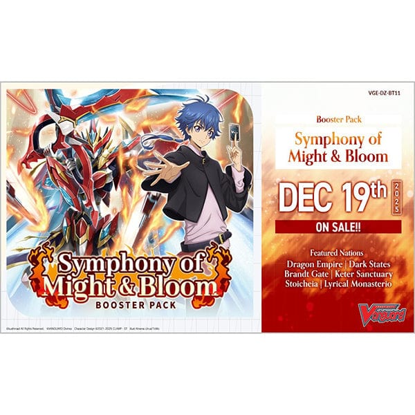 Cardfight!! Vanguard: Symphony of Might & Bloom [x20] Booster Sealed Case