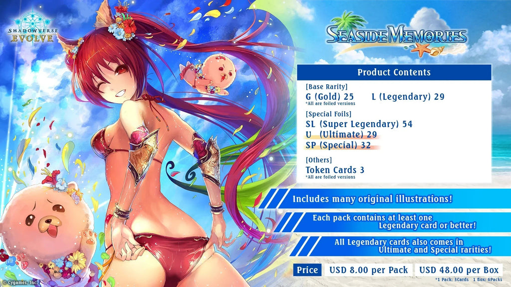 Shadowverse: Evolve - Special Set 1 - Seaside Memories - Booster Pack
