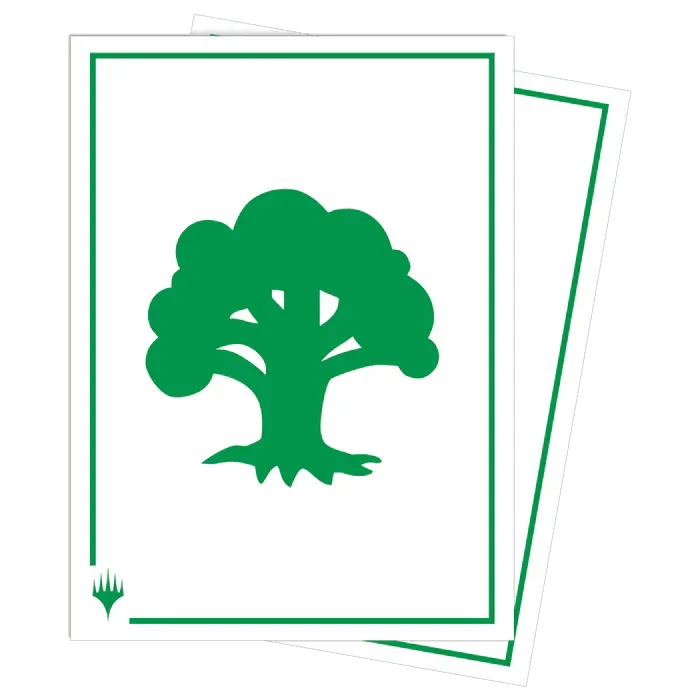 Mana 8 - 105ct Apex Deck Protector Sleeves - Forest for Magic: The Gathering