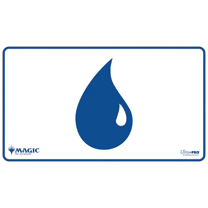 Mana 8 - Stitched Edge Playmat - Island for Magic: The Gathering