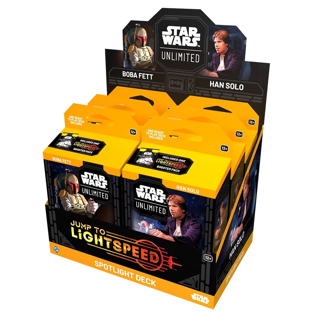 Star Wars: Unlimited - Jump to Lightspeed [x6] Spotlight Deck Display
