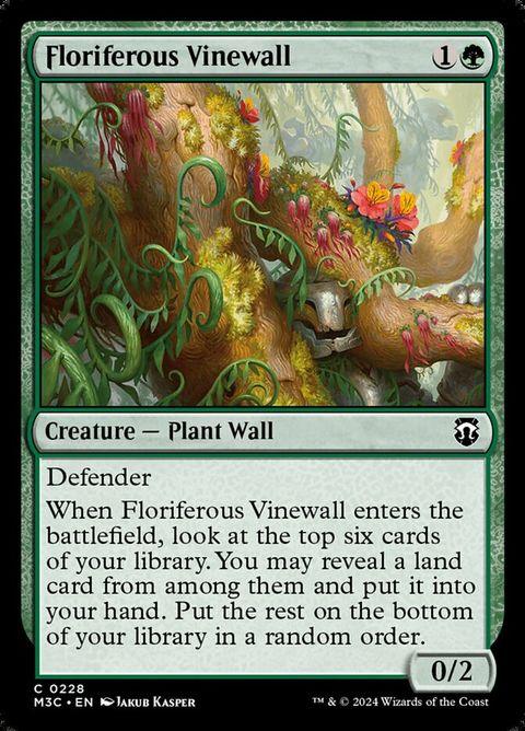 Floriferous Vinewall (228)