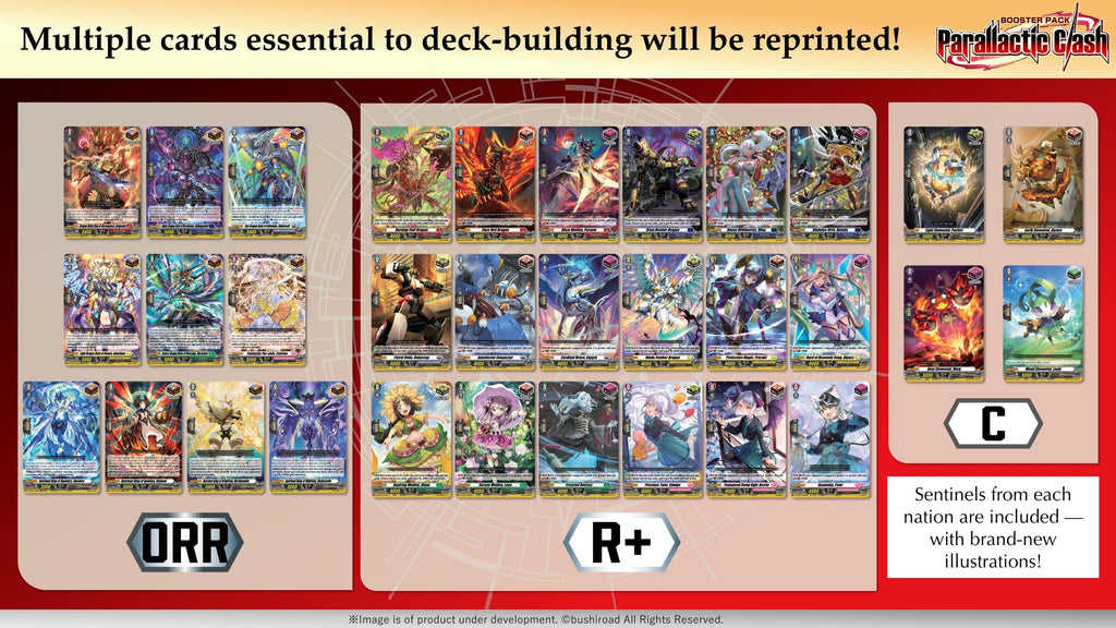 Cardfight!! Vanguard - Parallactic Clash - Display Case (20x Booster Boxes)