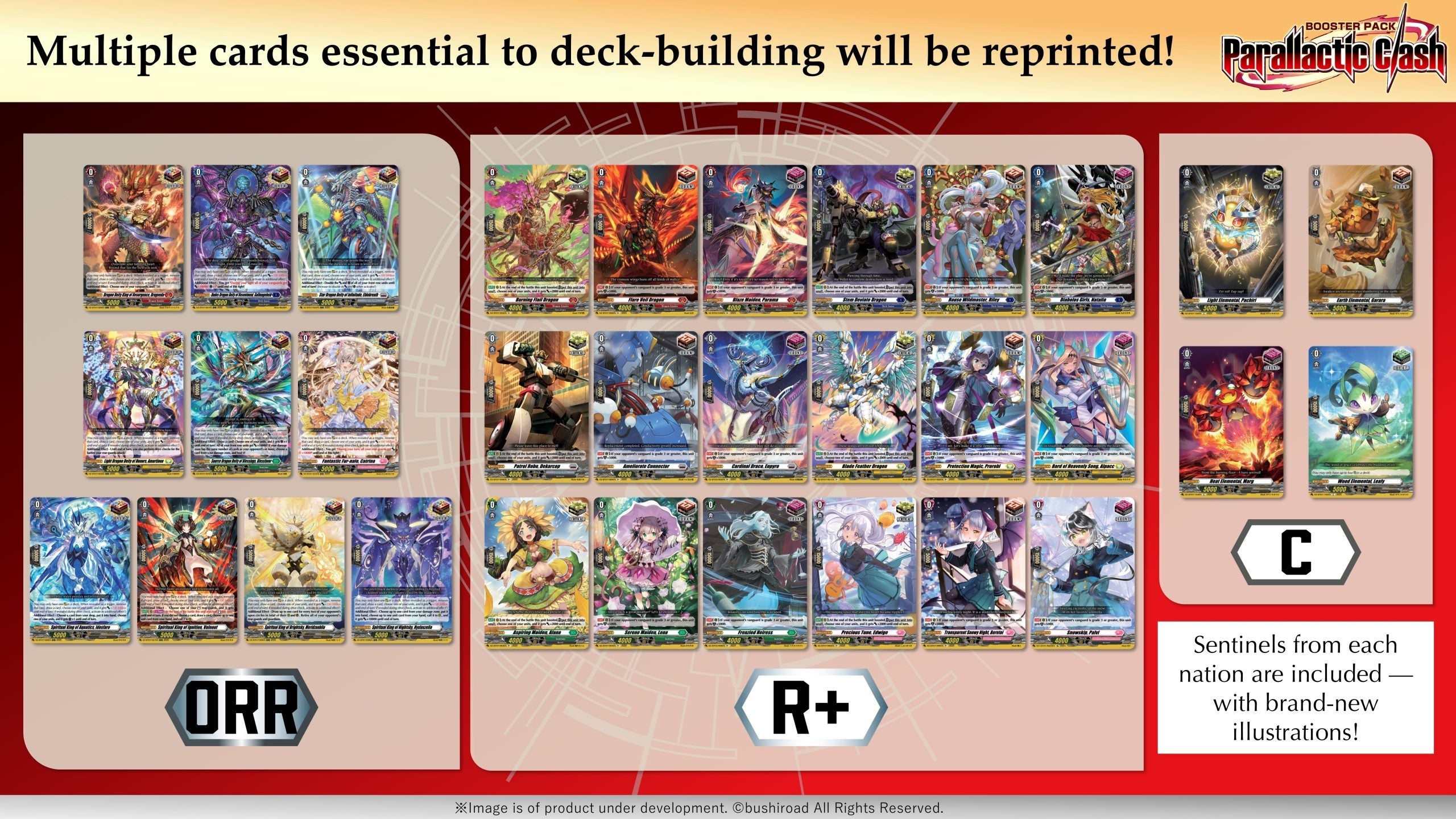 Cardfight!! Vanguard - Parallactic Clash - Display Case (20x Booster Boxes)