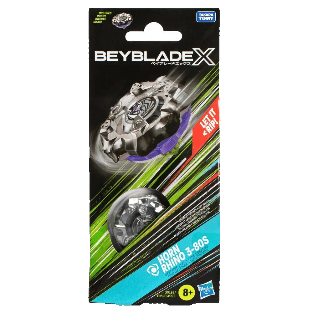 Beyblade X - Booster Pack Set - Horn Rhino 3-80S