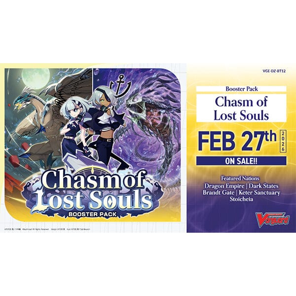 Cardfight!! Vanguard: Divinez - Chasm of Lost Souls (BT12) Booster Box