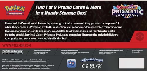 Pokemon TCG Scarlet & Violet 8.5 Prismatic Evolutions Surprise Box