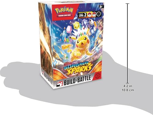 Pokemon TCG: Scarlet & Violet - Surging Sparks Build & Battle Box