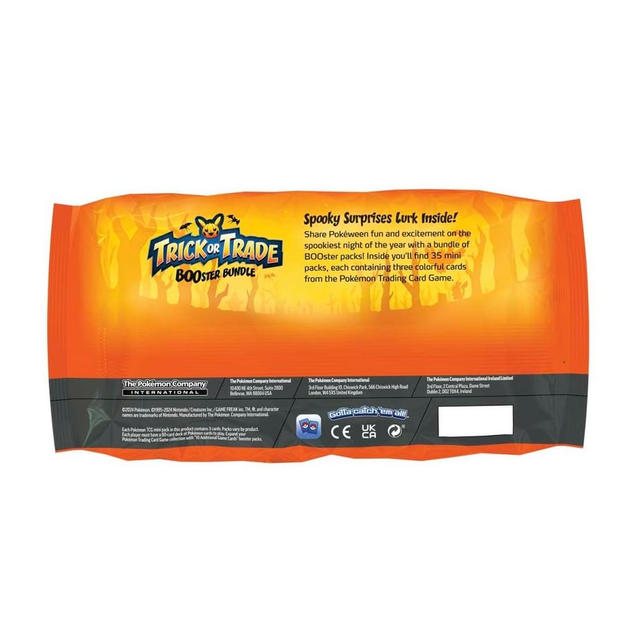 Pokemon TCG: Trick or Trade Booster Bundle (2024) - 35 Packs