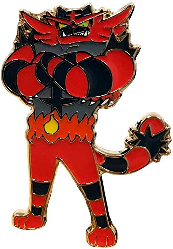 Pokemon, Incineroar GX Pin, From the Incineroar GX Premium collection Box, Mint, New