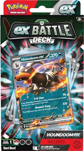 Pokemon TCG: Houndoom ex Battle Deck (Ready-to-Play 60-Card Deck)