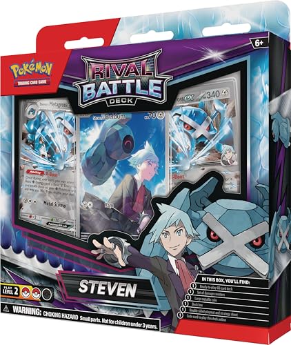 Pokemon TCG: Rival Battle Deck — Steven (60 Cards)