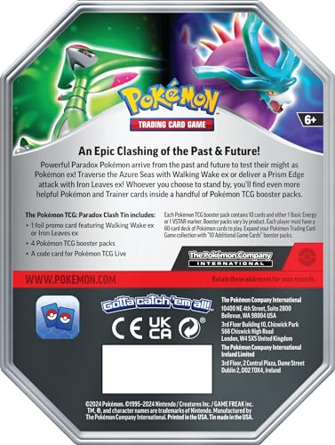 Pokemon TCG: Paradox Clash TIN: Walking Wake EX