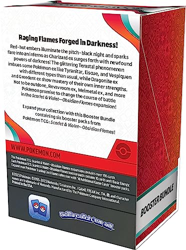 Pokemon Scarlet & Violet (Series 3) Obsidian Flames Booster Bundle