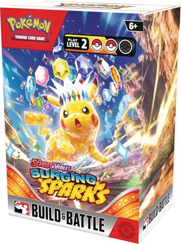 Pokemon TCG: Scarlet & Violet - Surging Sparks Build & Battle Box