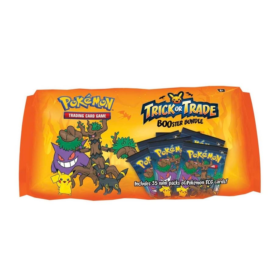 Pokemon TCG: Trick or Trade Booster Bundle (2024) - 35 Packs