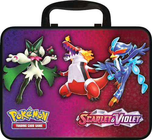 Pokémon TCG: Collector Chest (Fall 2023): Meowscarada, Skeledirge & Quaquaval (3 Foil Promo Cards & 6 Booster Packs)
