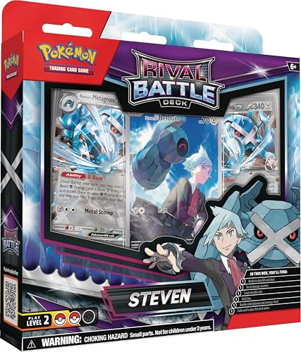 Pokemon TCG: Rival Battle Deck — Steven (60 Cards)