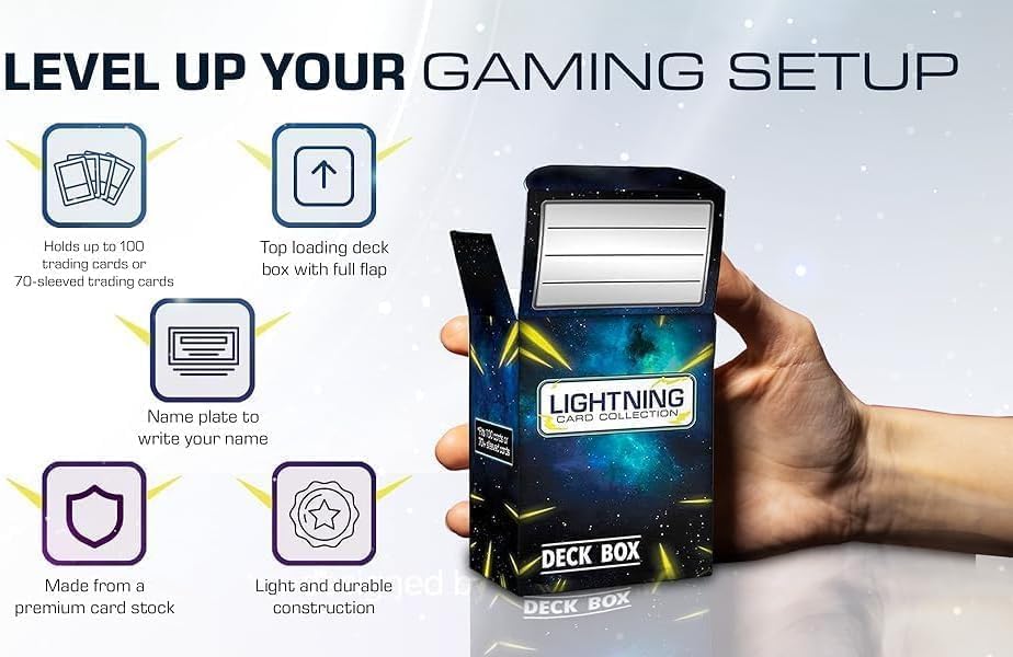 Pokémon 100 Pokemon Card Lot with Legendary Ultra Rare Cards- Bundle with a LCC Deck Box Included