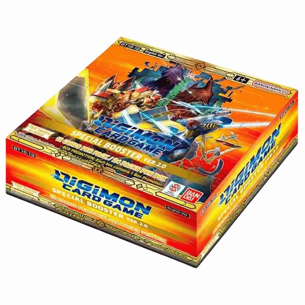 Special Booster Ver.2.0 Booster Box (BT18-19) - Digimon Card Game
