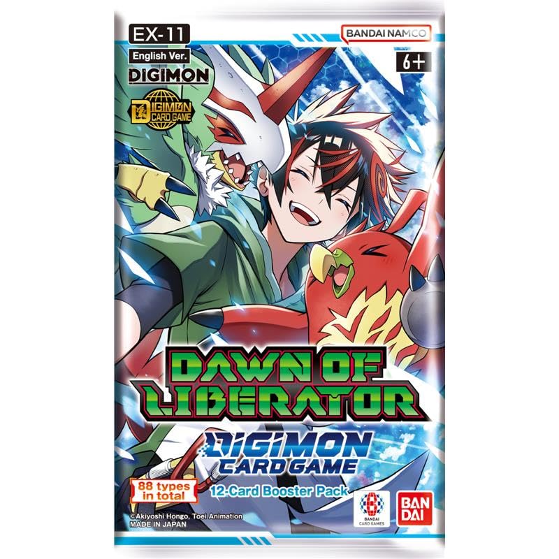 Digimon TCG Dawn of Liberator Booster Box (EX11) - 24 Packs