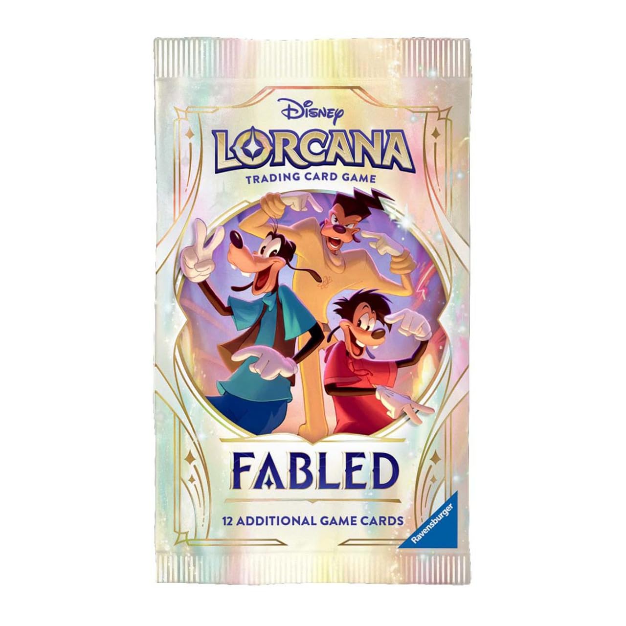 Ravensburger Disney Lorcana TCG: Fabled Assorted Single Booster Pack (12 Cards) | Collectible Trading Cards | Ideal for Disney Fans & TCG Players | Suitable for Ages 8+