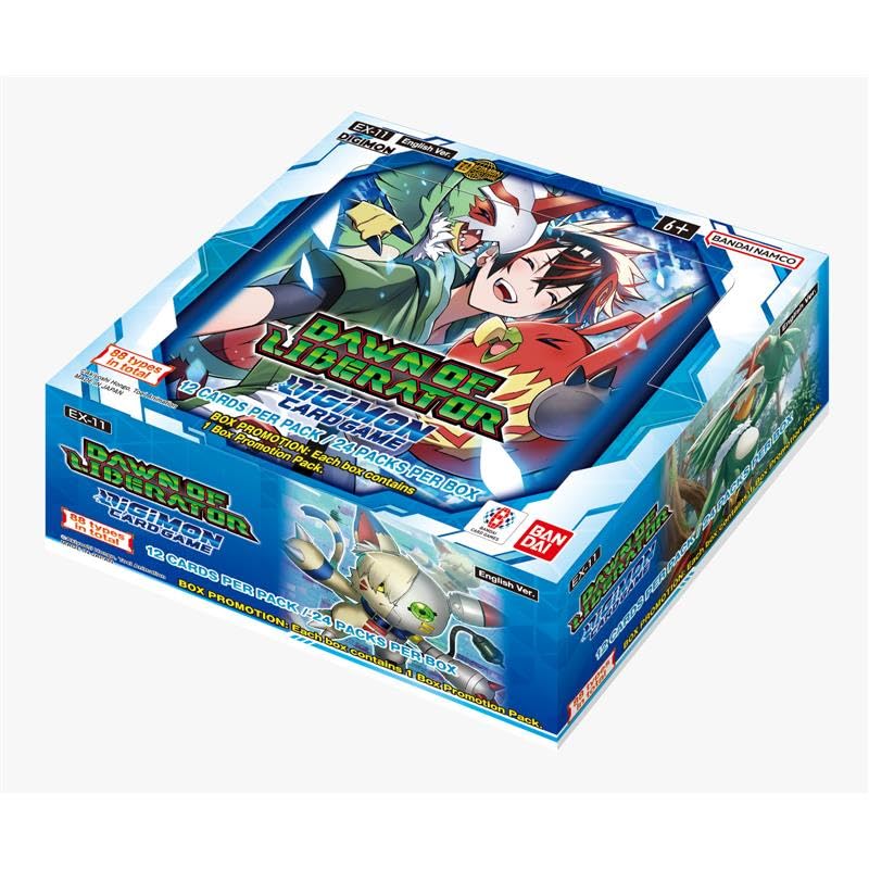 Digimon TCG Dawn of Liberator Booster Box (EX11) - 24 Packs