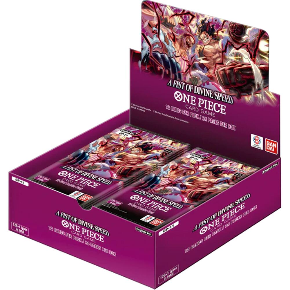 One Piece: A Fist of Divine Speed Booster Box (OP-11)