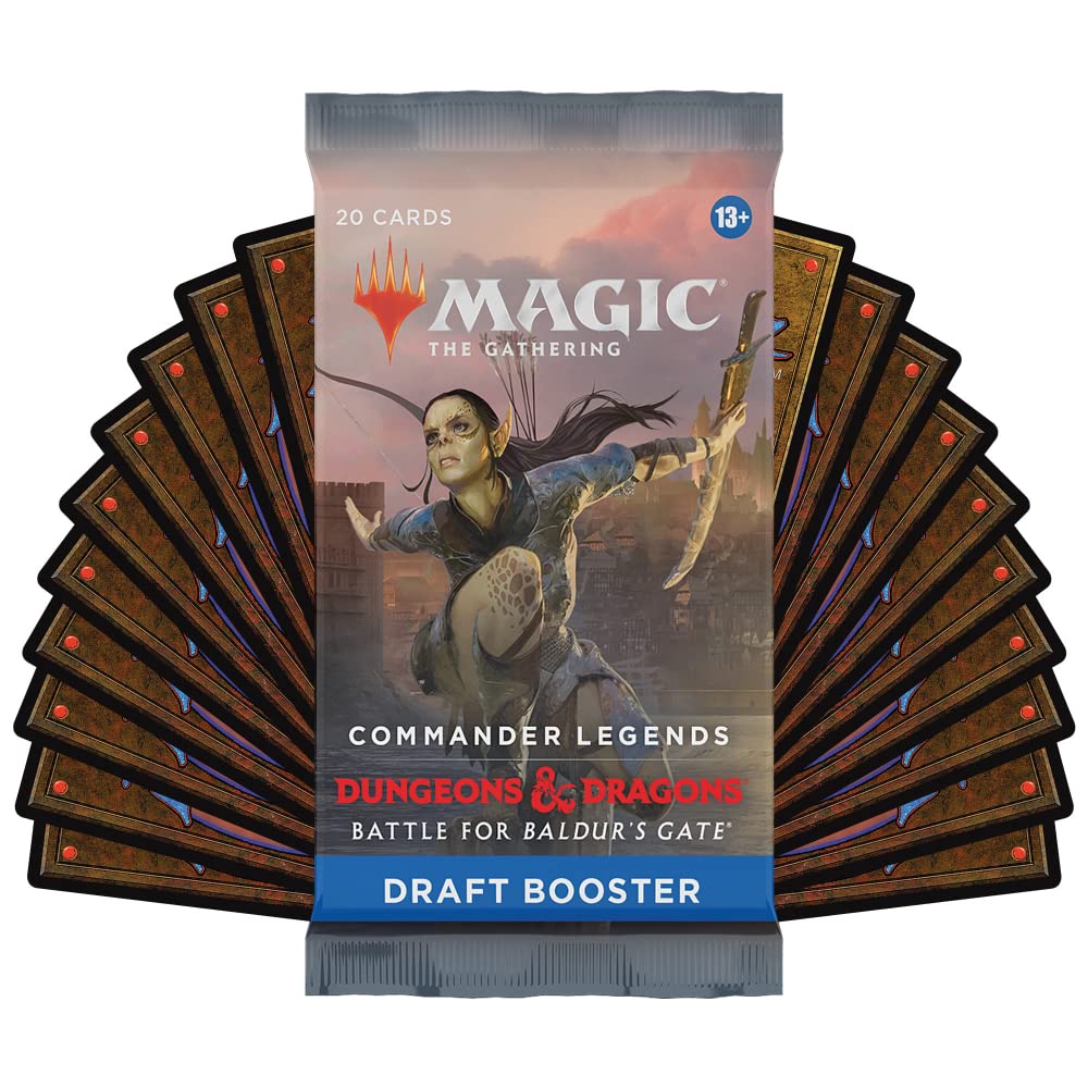 Magic: The Gathering Commander Legends: Battle for Baldur’s Gate Draft Booster Box | 24 Packs (480 Magic Cards)