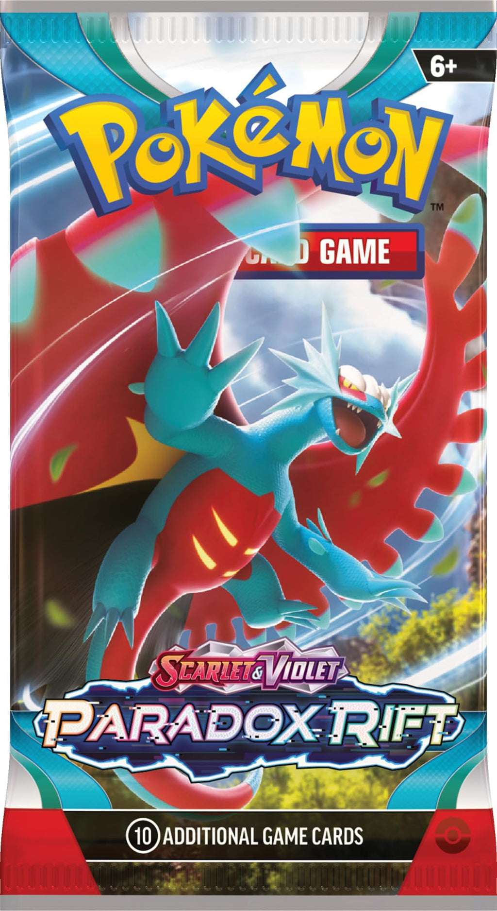 Pokemon TCG: Scarlet & Violet: Paradox Rift: Booster Pack - 10 Cards