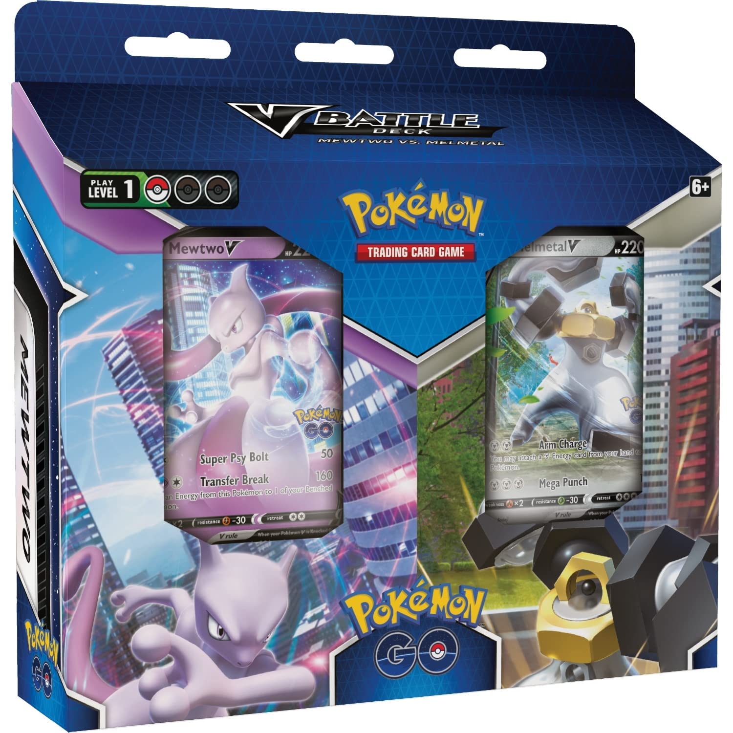 The Pokemon TCG: Pokemon GO V Battle Deck Mewtwo vs. Melmetal