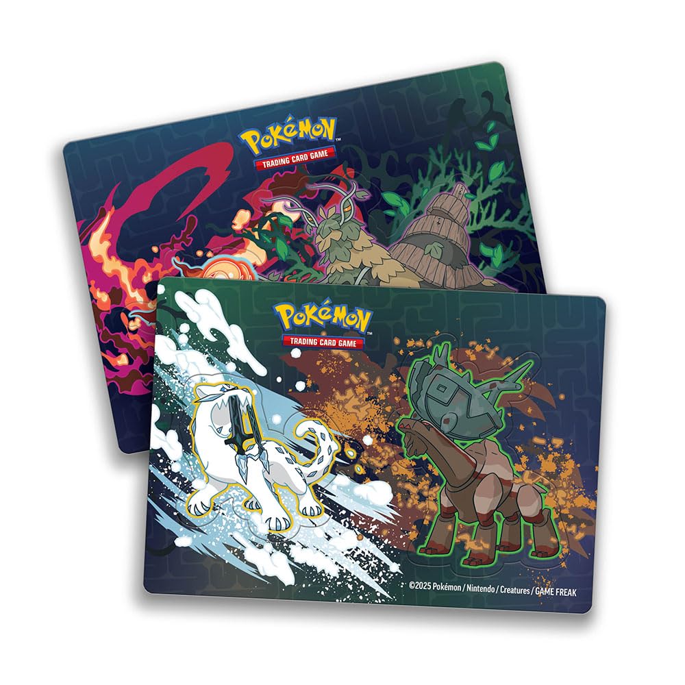 Pokemon TCG: Stacking Tin (Q1 2025) - 3 Packs, Stickers (Random Design)