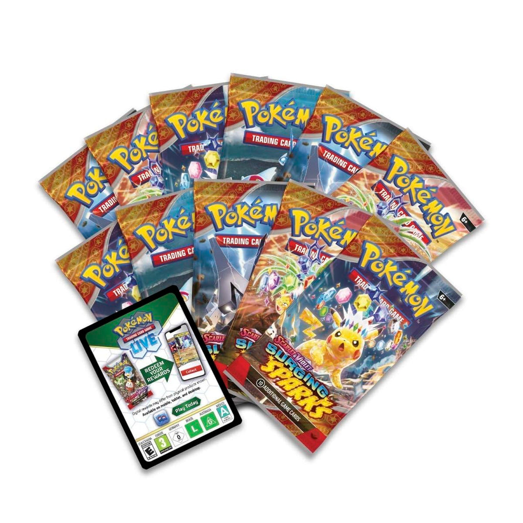 Pokemon TCG: Scarlet & Violet-Surging Sparks Pokemon Center Elite Trainer Box