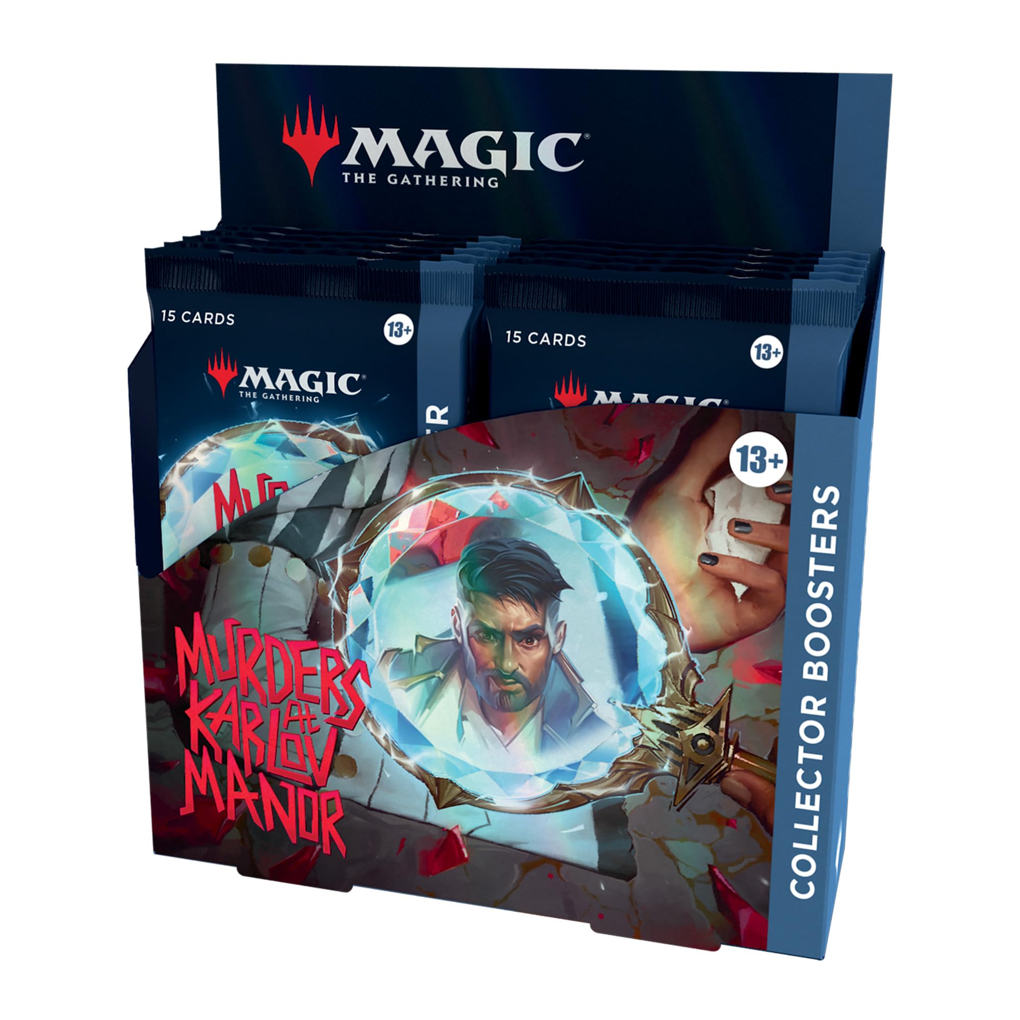 Magic: The Gathering Murders at Karlov Manor Collector Booster Box - 12 Packs (180 Magic Cards)