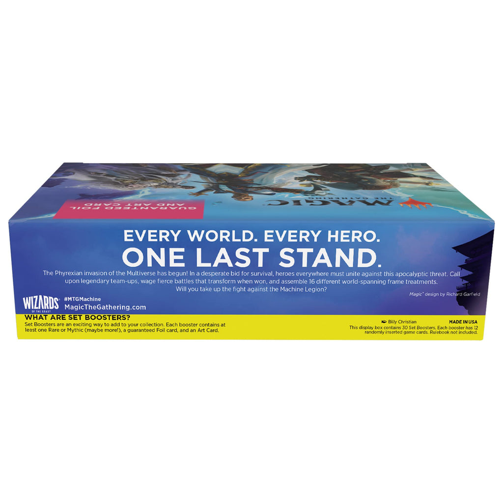 Magic: The Gathering March of the Machine Set Booster Box | 30 Packs (360 Magic Cards)