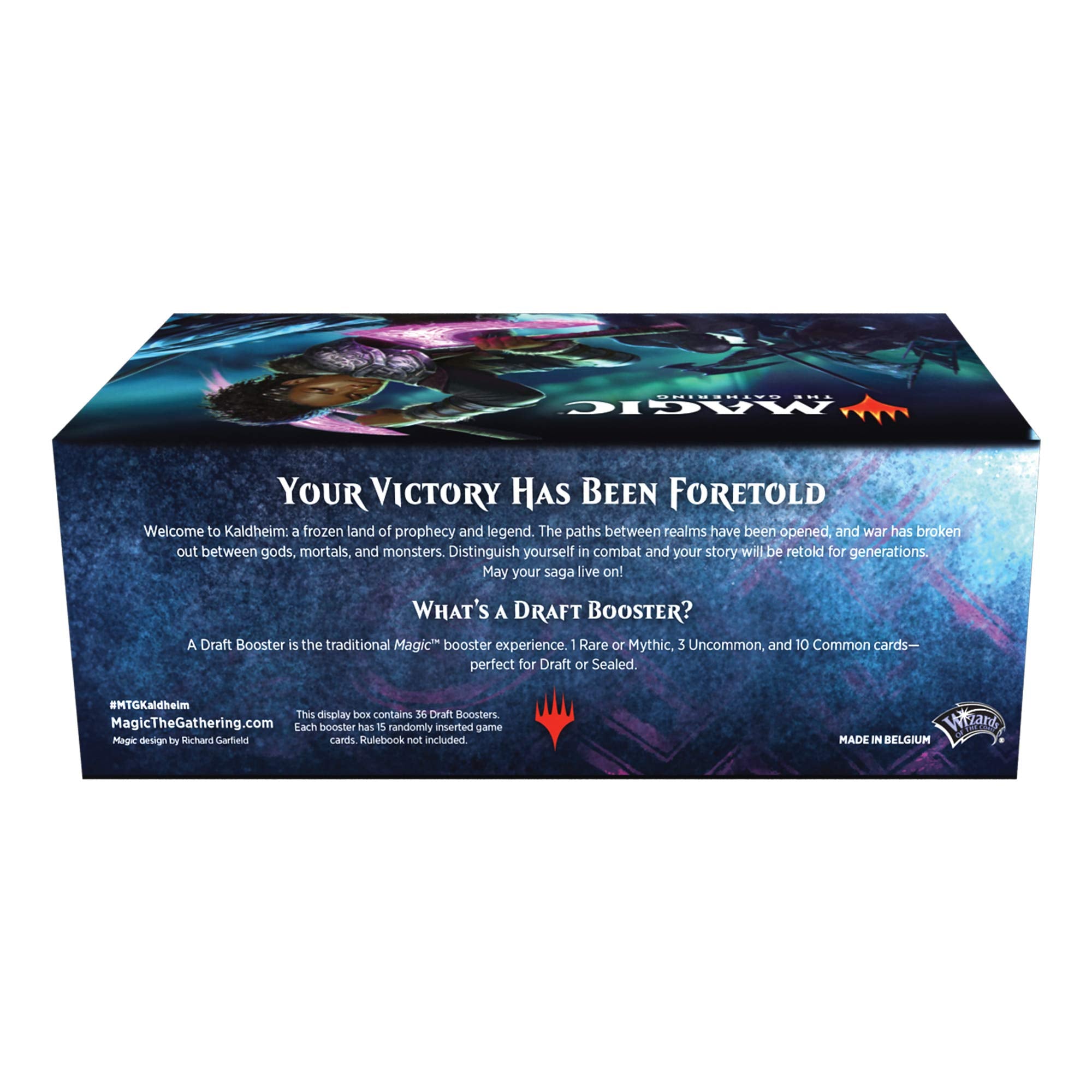 Magic: The Gathering Kaldheim Draft Booster Box | 36 Packs (540 Magic Cards)