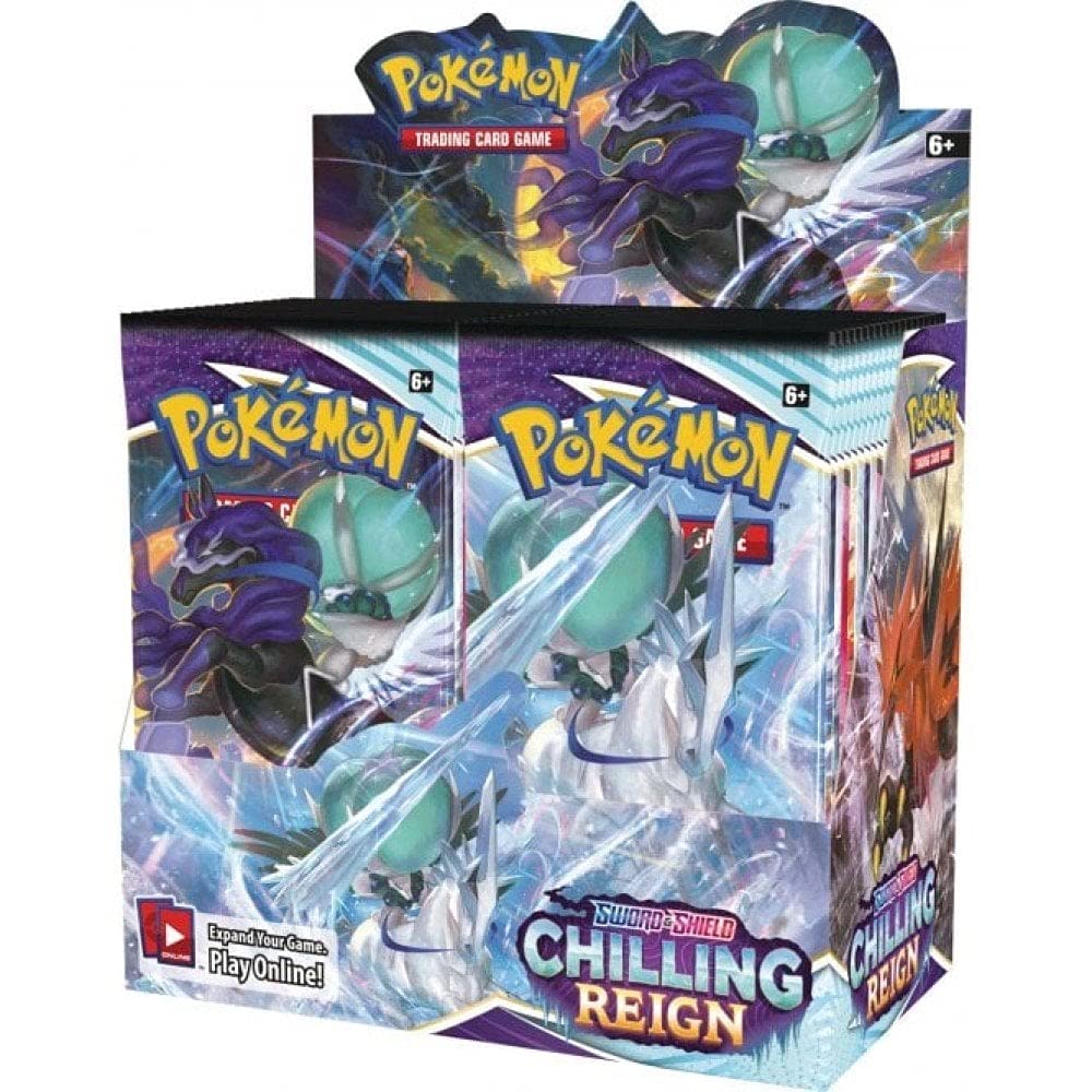 Pokemon Trading Card Game Sword & Shield Chilling Reign Booster Box [36 Packs]
