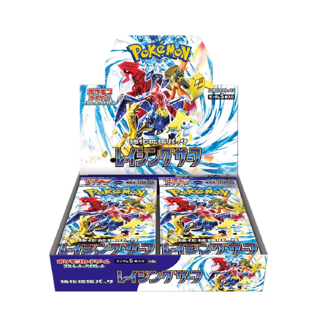 Pokemon Card Game Scarlet & Violet Enhanced Expansion Pack Raging Surf Booster Box (Japanese) - 30 Packs