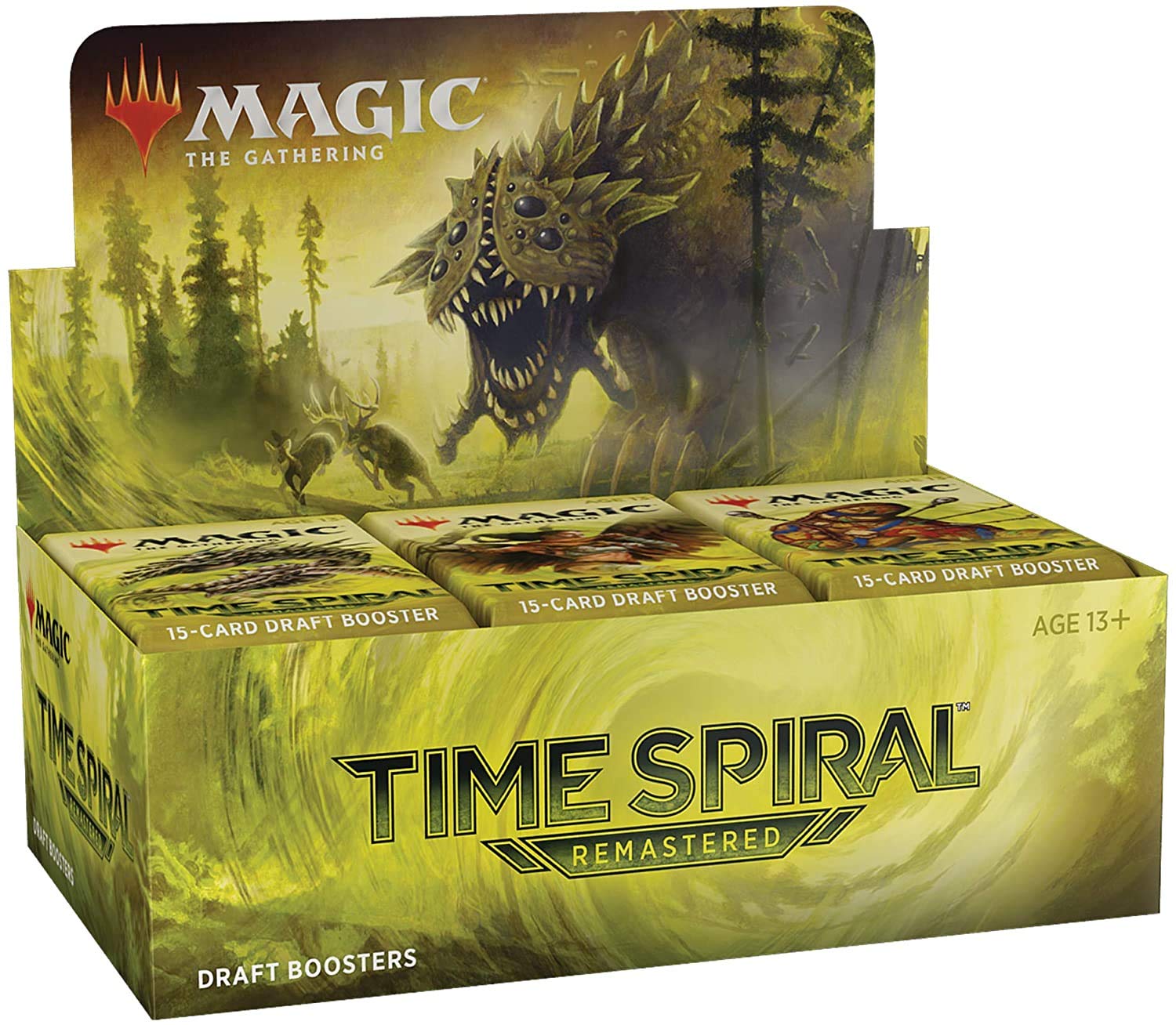 Magic: The Gathering Time Spiral Remastered Draft Booster Box | 36 Packs (540 Magic Cards)