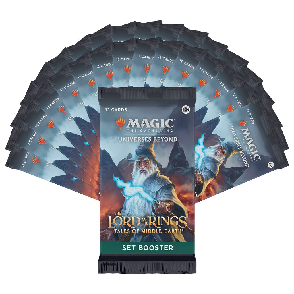 Magic: The Gathering The Lord of the Rings: Tales of Middle-earth Set Booster Box - 30 Packs (360 Magic Cards)