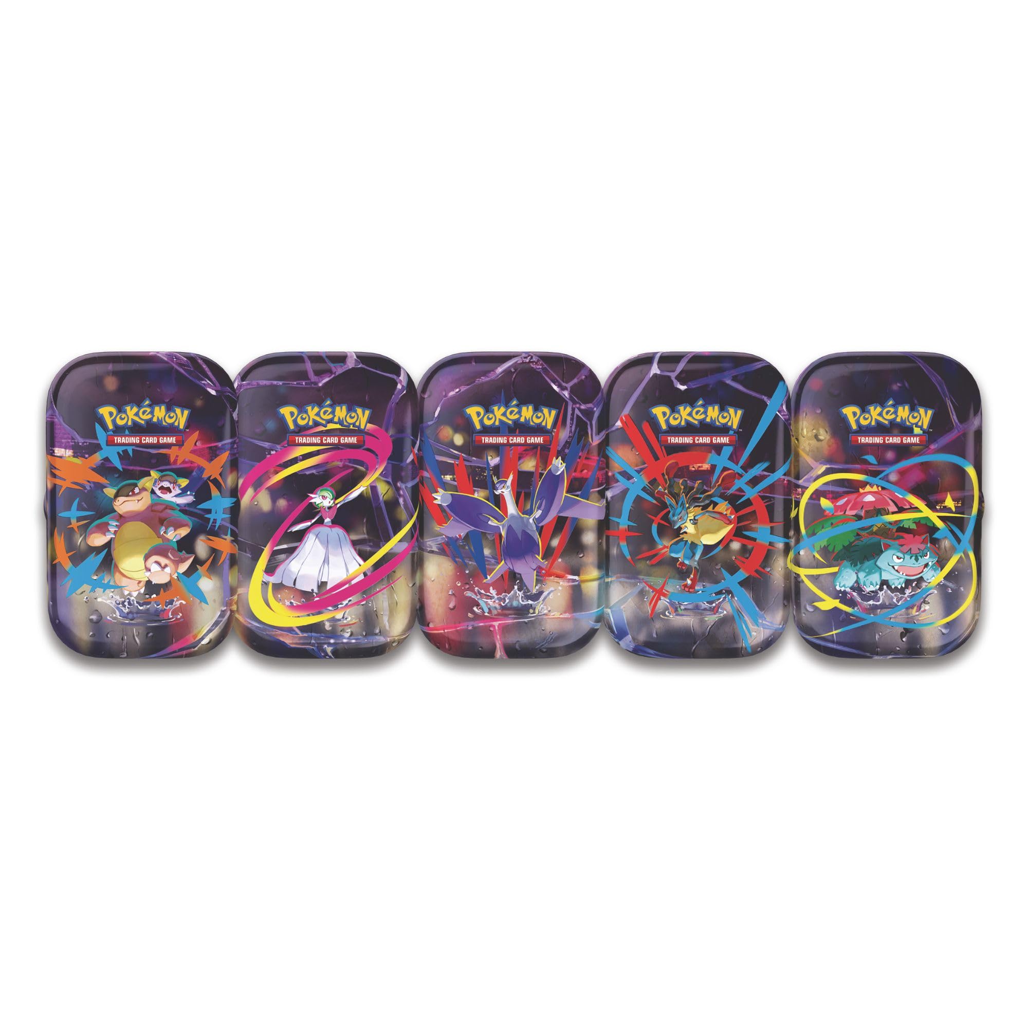 Pokemon TCG: Mega Evolutions Mega Heroes Mini Tin (Random Art) - 2 Packs