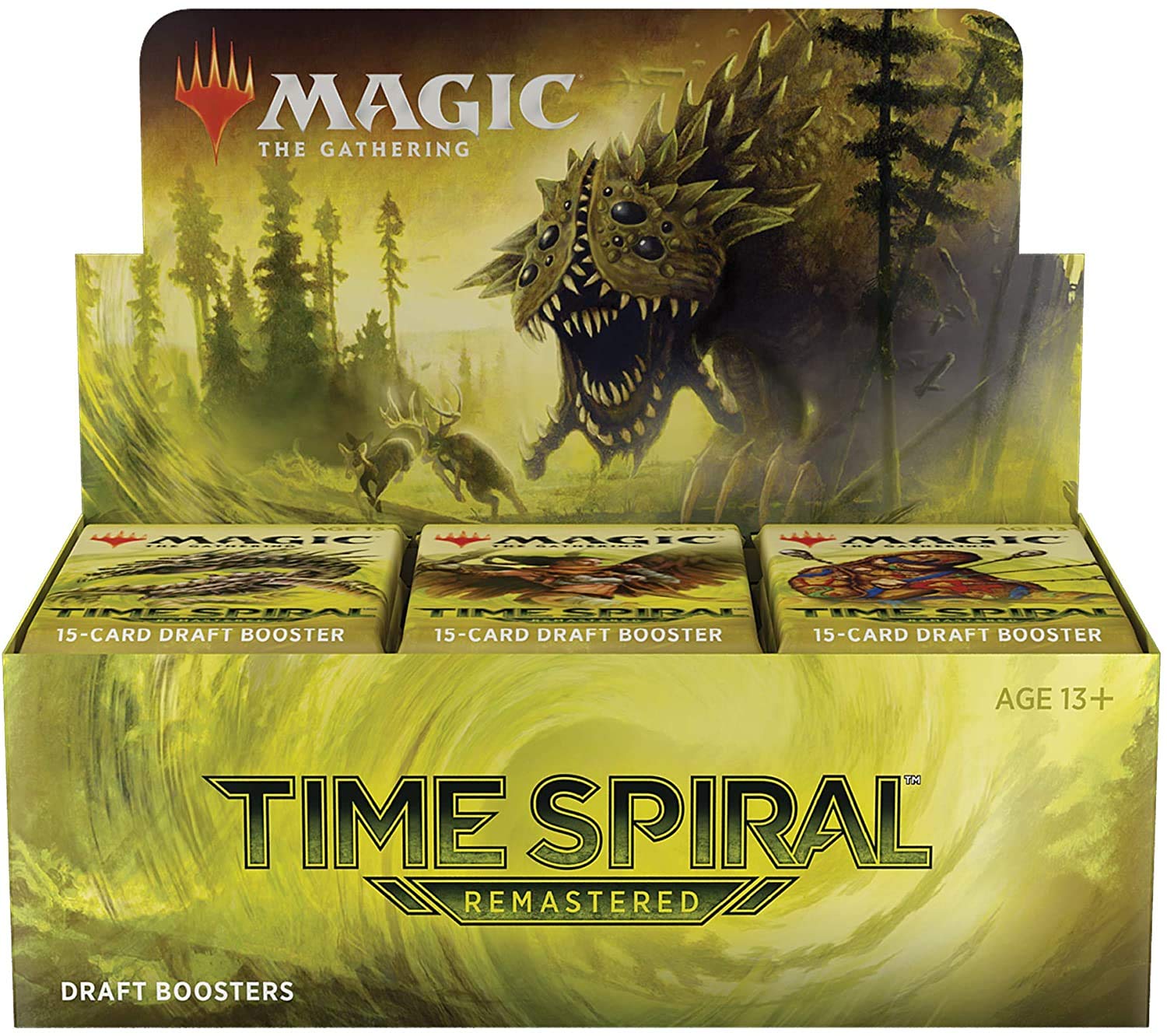 Magic: The Gathering Time Spiral Remastered Draft Booster Box | 36 Packs (540 Magic Cards)