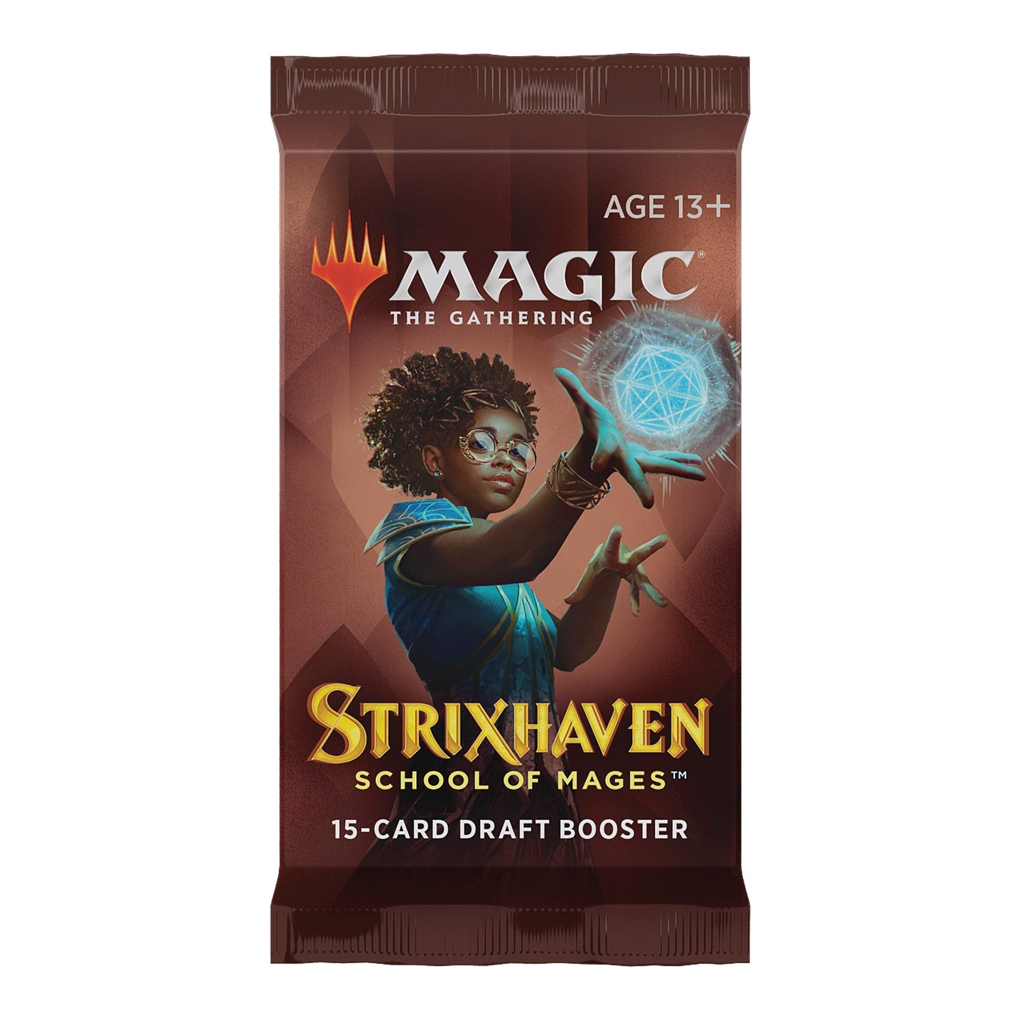 Magic The Gathering Strixhaven Draft Booster Box | 36 Packs (540 Magic Cards), Brown