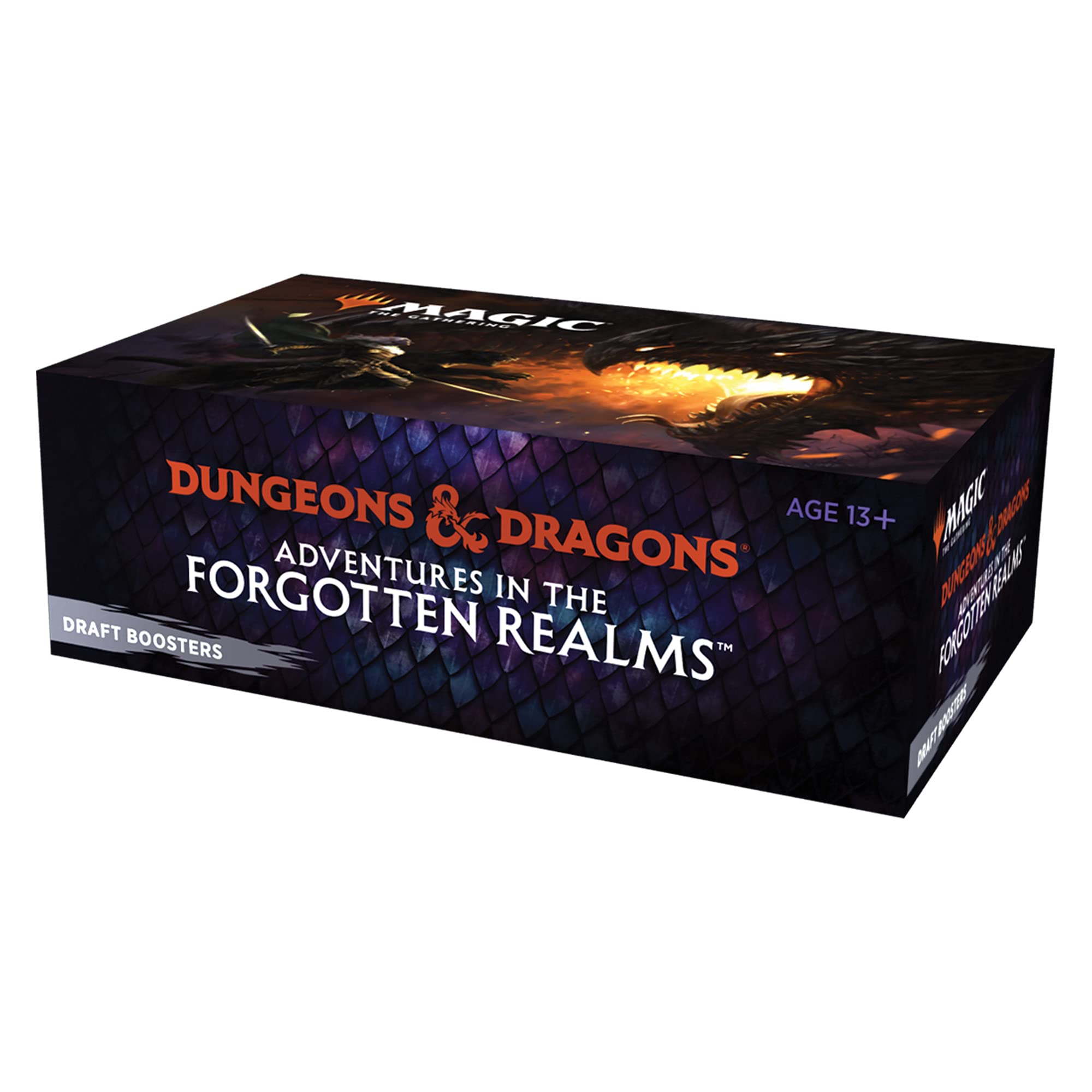 Magic The Gathering Adventures in The Forgotten Realms Draft Booster Box, 36 Packs