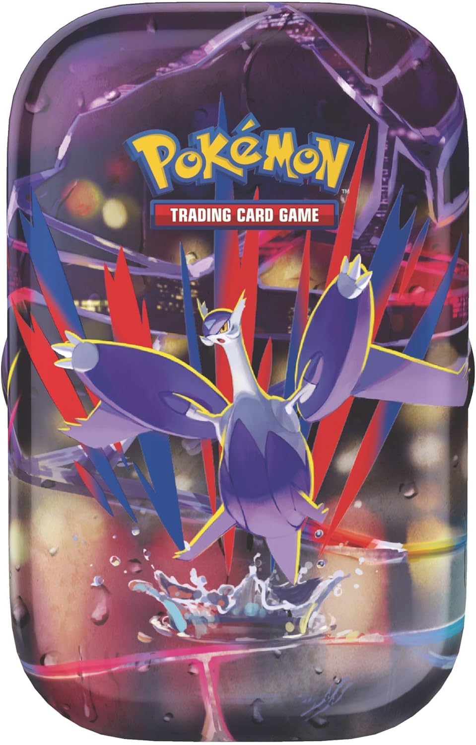 Pokemon Trading Card Game TCG Mega Evolutions Mini Tins - 2 Packs, 1 Destined Rivals, 1 Mega Evolution Plus Sticker and Art Card (Mega Latias)