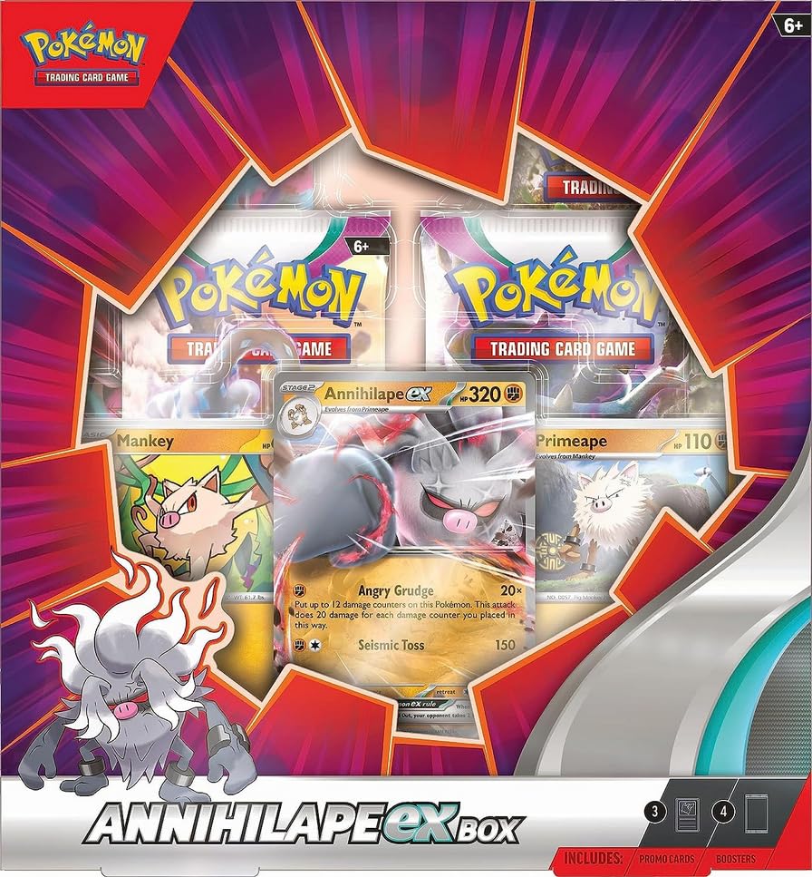 Pokemon EX Annihilape Collection Box (Sealed, x6) by The Pokemon Company